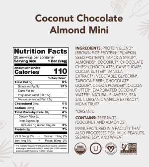 Coconut Chocolate Almond – Mini Bars