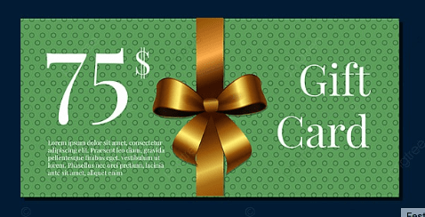 $75 Gift Card for ALOHA.com