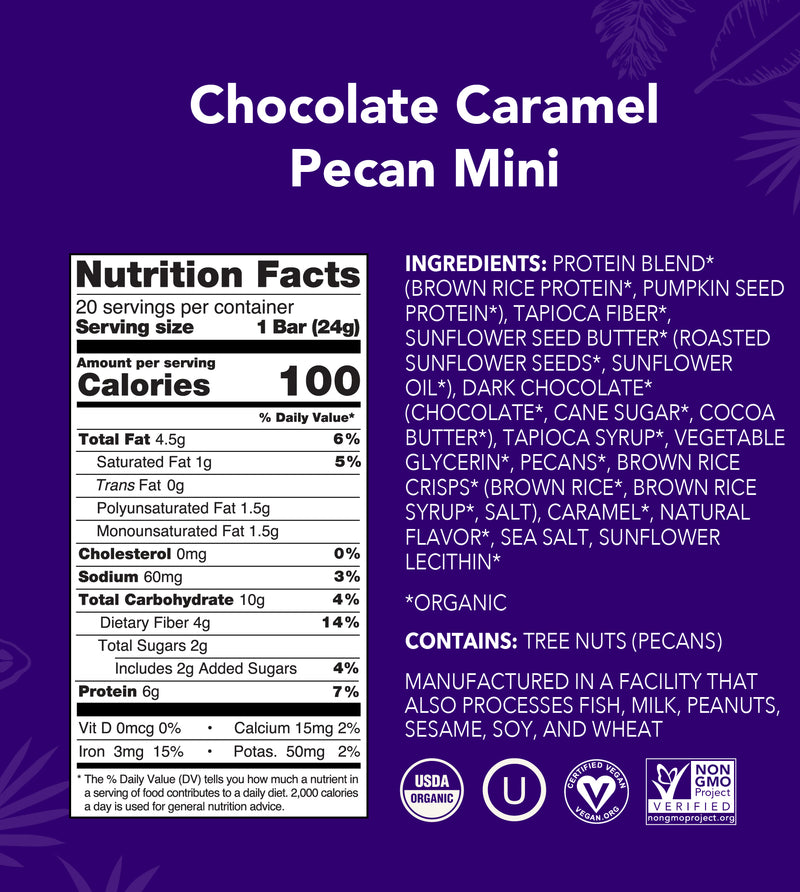 Mini Protein Bar nutrition