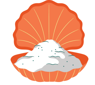 A yellow coffee cup with a 'Kona' flag and coffee beans.